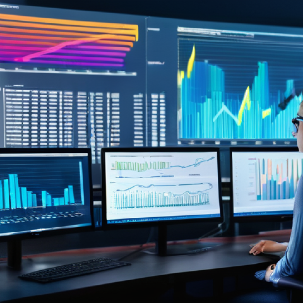 SEO 성과 평가를 위한 대시보드 작성법 - **Prompt: "Digital Data Clarity: From Chaos to Insight"**
    A visually compelling split-screen ima...