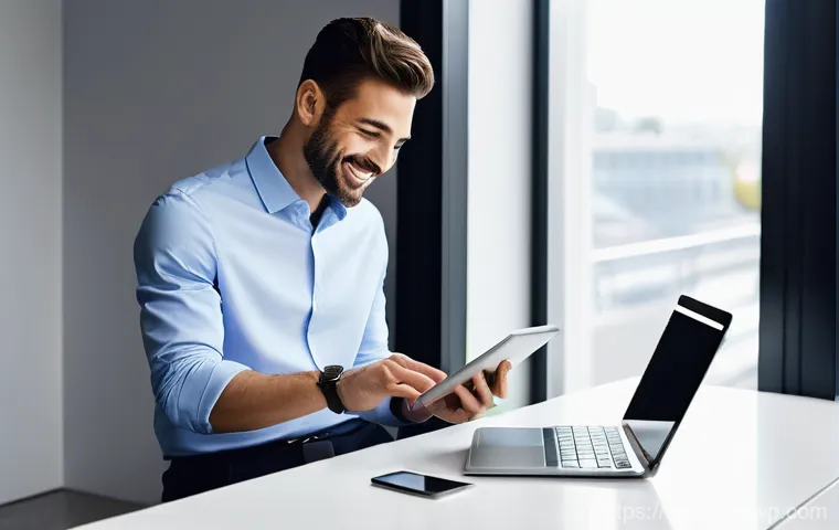 온페이지 SEO 최적화 방법 - **Prompt 1: Engaging Content and Seamless Keywords**
    A vibrant, sunlit image of a female blogger...