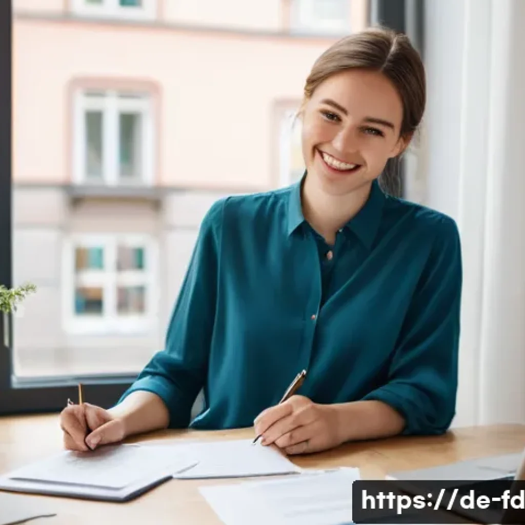 검색 엔진 최적화를 위한 콘텐츠 차별화 전략 - **Prompt:** A young female blogger (late 20s, wearing smart-casual, modest clothing like a button-up...